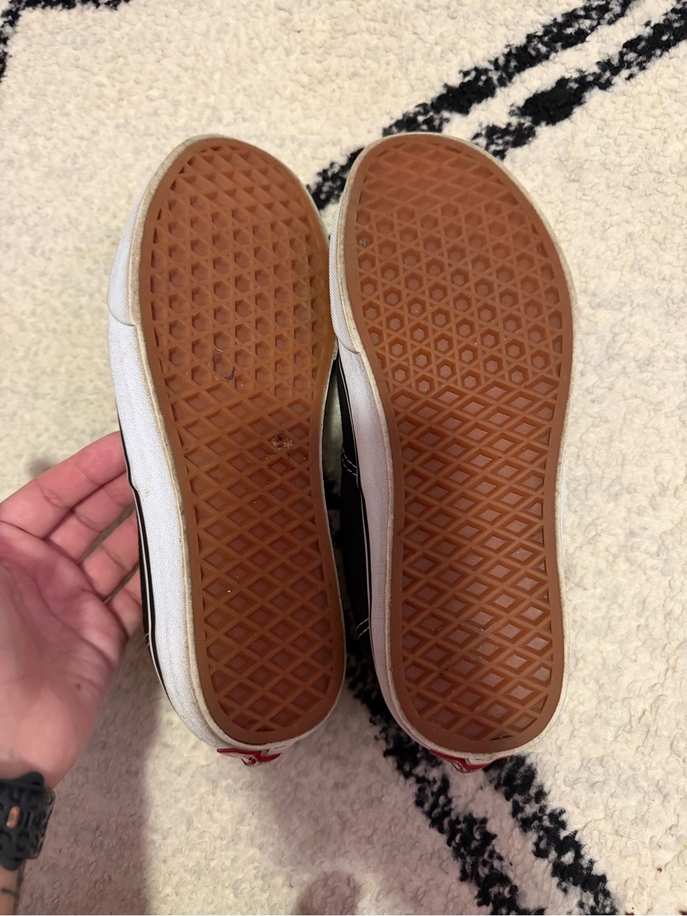 Vans Women’s Classic Black Canvas Low-Top Sneakers - Picture 3 of 3